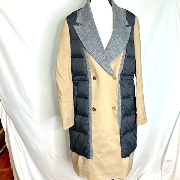 Kit and Ace AshFord Quilted Down Puffer Trench Coat - Picture 3 of 9
